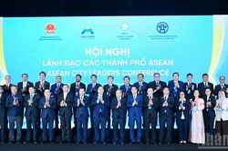 [Ảnh] Khai mạc Hội nghị Lãnh đạo các thành phố ASEAN