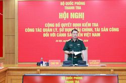 Kiểm tra công tác quản lý, sử dụng tài chính, tài sản công đối với Cảnh sát biển Việt Nam