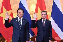[Ảnh] Thủ tướng Lê Minh Hưng hội đàm với Thủ tướng Vương quốc Thái Lan Anutin Charnvirakul