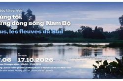 Trưng bày về những dòng sông Nam Bộ
