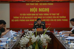 Nhiều điểm mới trong dự thảo quy chế làm việc của Bộ Quốc phòng