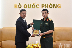 Đại tướng Phan Văn Giang hội kiến Bộ trưởng Quốc phòng Thái Lan