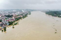 Cảnh báo lũ trên các sông ở Bắc Bộ