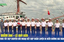 Tàu buồm 286 - Lê Quý Đôn kết thúc tốt đẹp chuyến đối ngoại kết hợp huấn luyện đi biển đường dài năm 2026
