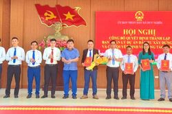 Xã Duy Nghĩa thành lập Ban Quản lý dự án đầu tư xây dựng