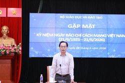 Bộ GD&ĐT gặp mặt báo chí nhân kỷ niệm Ngày Báo chí Cách mạng Việt Nam