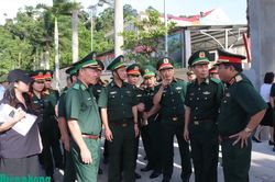 Bộ Quốc phòng khảo sát chuẩn bị tổ chức Chương trình Giao lưu hữu nghị Quốc phòng biên giới Việt Nam - Lào lần thứ 3