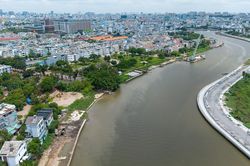 Cận cảnh khu vực dự kiến xây cầu Vàm Thuật gần 1.200 tỷ đồng