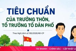 [Infographic] Tiêu chuẩn của trưởng thôn, tổ trưởng tổ dân phố