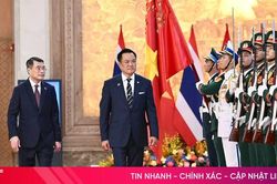 Thủ tướng Lê Minh Hưng chủ trì lễ đón Thủ tướng Thái Lan