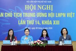 Đoàn Chủ tịch Trung ương Hội LHPN Việt Nam họp bàn công tác chuẩn bị Đại hội Phụ nữ toàn quốc XIV