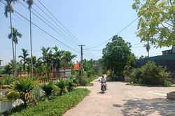 Hiến đất mở rộng đường quê ở Thọ Bình