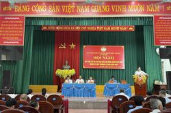 Đại biểu HĐND tỉnh tiếp xúc cử tri xã Tân Tiến