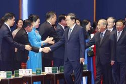 Chủ tịch Quốc hội dự khai mạc Đại hội toàn quốc Hội Nông dân Việt Nam lần thứ IX