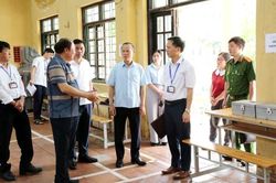 Bắc NInh: Phó Chủ tịch Thường trực UBND tỉnh Mai Sơn kiểm tra công tác chuẩn bị thi tốt nghiệp trung học phổ thông