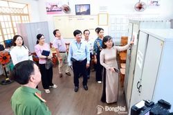 Kiểm tra công tác sẵn sàng kỳ thi tốt nghiệp THPT năm 2026