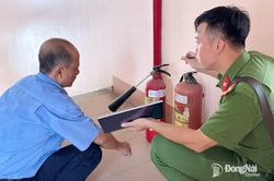 Kiểm tra an toàn phòng cháy tại các điểm thi trước kỳ thi tốt nghiệp THPT năm 2026