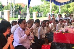 Tổ chức lễ cầu siêu cho 3 liệt sĩ hy sinh tại Campuchia