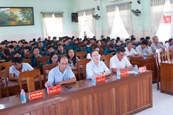X&atilde; Vạn Thắng khai mạc lớp huấn luyện d&acirc;n qu&acirc;n năm thứ nhất - đợt 2