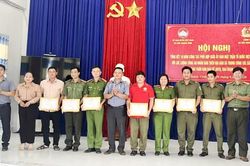 Tổng kết 10 năm phối hợp thực hiện phong trào 'Toàn dân bảo vệ an ninh Tổ quốc' ở xã Bắc Khánh Vĩnh