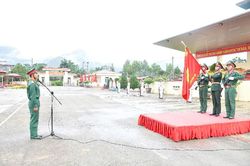 Lễ tuyên thệ chiến sĩ mới năm 2026