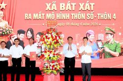 Lào Cai công nhận thôn số mức cơ bản đầu tiên