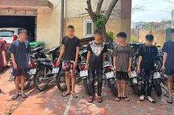 Công an Bắc Ninh bắt nhóm trộm hàng loạt xe máy ở khu nhà trọ