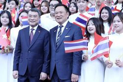 Thủ tướng Lê Minh Hưng đón chính thức Thủ tướng Thái Lan Anutin Charnvirakul