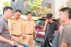 Xử phạt hơn 80 triệu đồng nhóm thanh, thiếu niên vi phạm giao thông