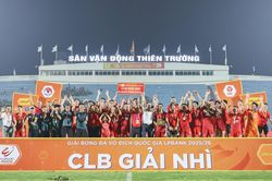 Thể Công Viettel giành ngôi Á quân LPBank V-League 2025/2026