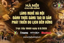 Đón xem chương trình Hà Nội chuyển động ngày 8/6: 'Làng nghề Hà Nội: Đánh thức sáng tạo di sản, phát triển du lịch bền vứng'