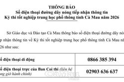 Kịp thời hỗ trợ thí sinh qua đường dây nóng Kỳ thi THPT 2026