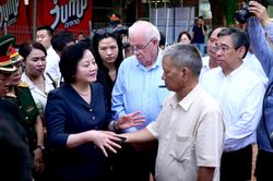 PTT Phạm Thị Thanh Trà gặp cựu binh, nhân chứng, bàn tìm hài cốt liệt sĩ 1968