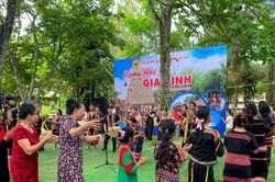 Chương trình dân ca dân vũ 'Chúng ta là một gia đình': Điểm hẹn văn hóa Tây Nguyên