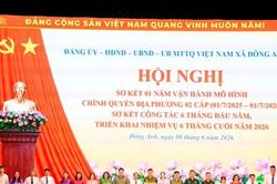 Đông Anh phát huy hiệu quả mô hình chính quyền địa phương hai cấp