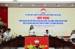 Phản biện dự thảo nghị quyết phát triển hệ thống y tế Hà Nội
