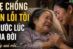 Mẹ chồng xin lỗi tôi trước lúc qua đời: Mẹ sai rồi!