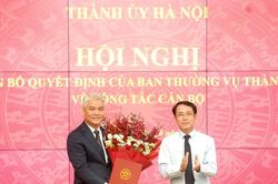 Ông Phạm Quang Hưng giữ chức Phó Chánh Văn phòng Thành ủy Hà Nội