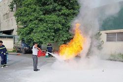 Tuyên truyền nghiệp vụ phòng cháy chữa cháy và cứu nạn cứu hộ cho lực lượng dân phòng