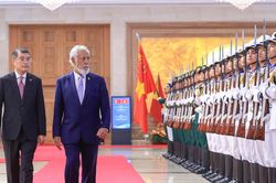Thủ tướng Lê Minh Hưng chủ trì lễ đón, hội đàm với Thủ tướng Timor-Leste