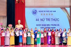 Tôn vinh 44 nữ trí thức là nhà khoa học, nhà lãnh đạo, nghệ sĩ tiêu biểu 2026