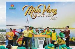 Hành trình lan tỏa niềm vui cho bà con nông dân ĐBSCL của 'Mùa vàng thắng lớn 2026'