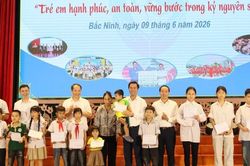 Bắc Ninh thiết thực hỗ trợ, giúp trẻ em vững bước trong kỷ nguyên số