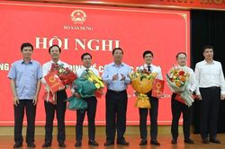 Bổ nhiệm cán bộ, giao nhiệm vụ mới tại Bộ Xây dựng