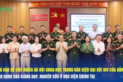 Những vấn đề chủ nghĩa xã hội khoa học trong Văn kiện Đại hội XIV của Đảng và vận dụng vào giảng dạy, nghiên cứu ở Học viện Chính trị