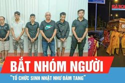 Cần Thơ: Bắt nhóm người 'tổ chức sinh nhật như đám tang'