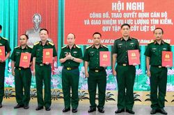 Bộ Tư lệnh TPHCM giao nhiệm vụ cho lực lượng tìm kiếm, quy tập hài cốt liệt sĩ