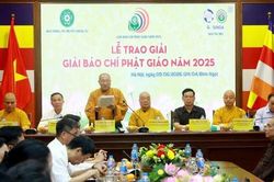 35 tác phẩm được vinh danh tại Giải Báo chí Phật giáo 2025