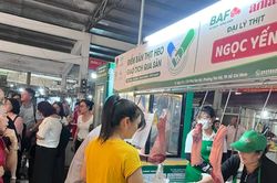 TPHCM ra mắt điểm bán thịt heo 'Tick xanh trách nhiệm'