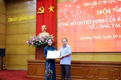 Bà Nguyễn Thị Hạnh làm Trưởng Ban Tuyên giáo và Dân vận Tỉnh ủy Quảng Ninh